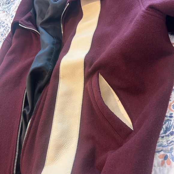 Libero Burgundy wool jacket- XXL - Picture 7 of 11
